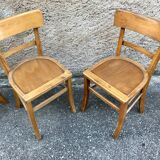 Série de 4 chaises bistrots Strasbourg
