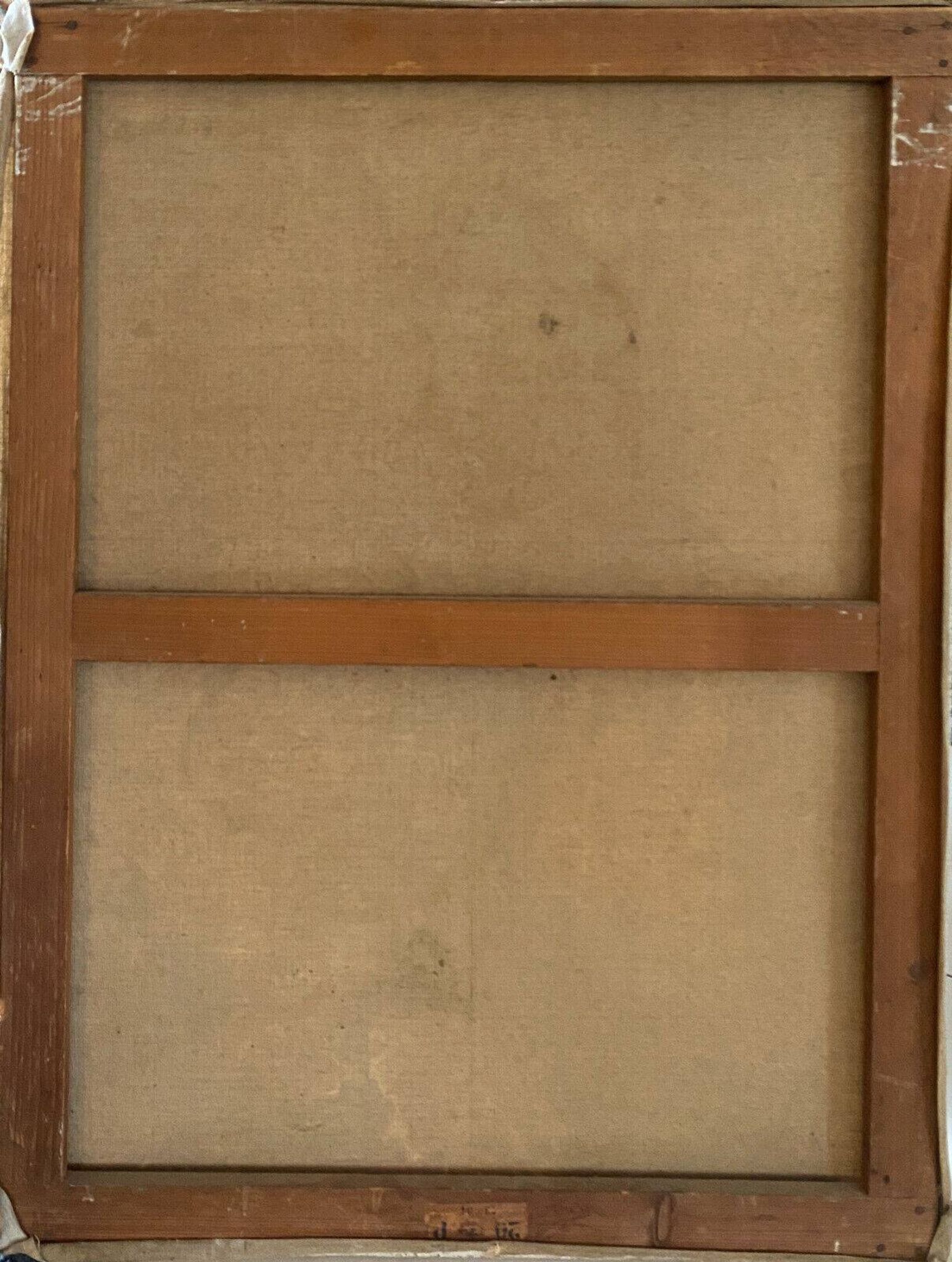 Tableau HST Belle maternité avec enfant endormi signée G. Gloria début XX°