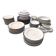 Tableware, complete 94-piece Limoges porcelain dinner service, 20th century