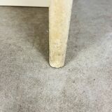 Square travertine coffee table