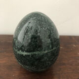 Stone paperweight clock