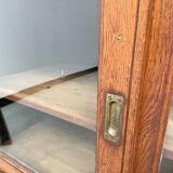 Enfilade de métier XXL chêne portes vitrées