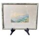 Watercolour C.W. M. Van de Velde Mediterranean coast near Cannes