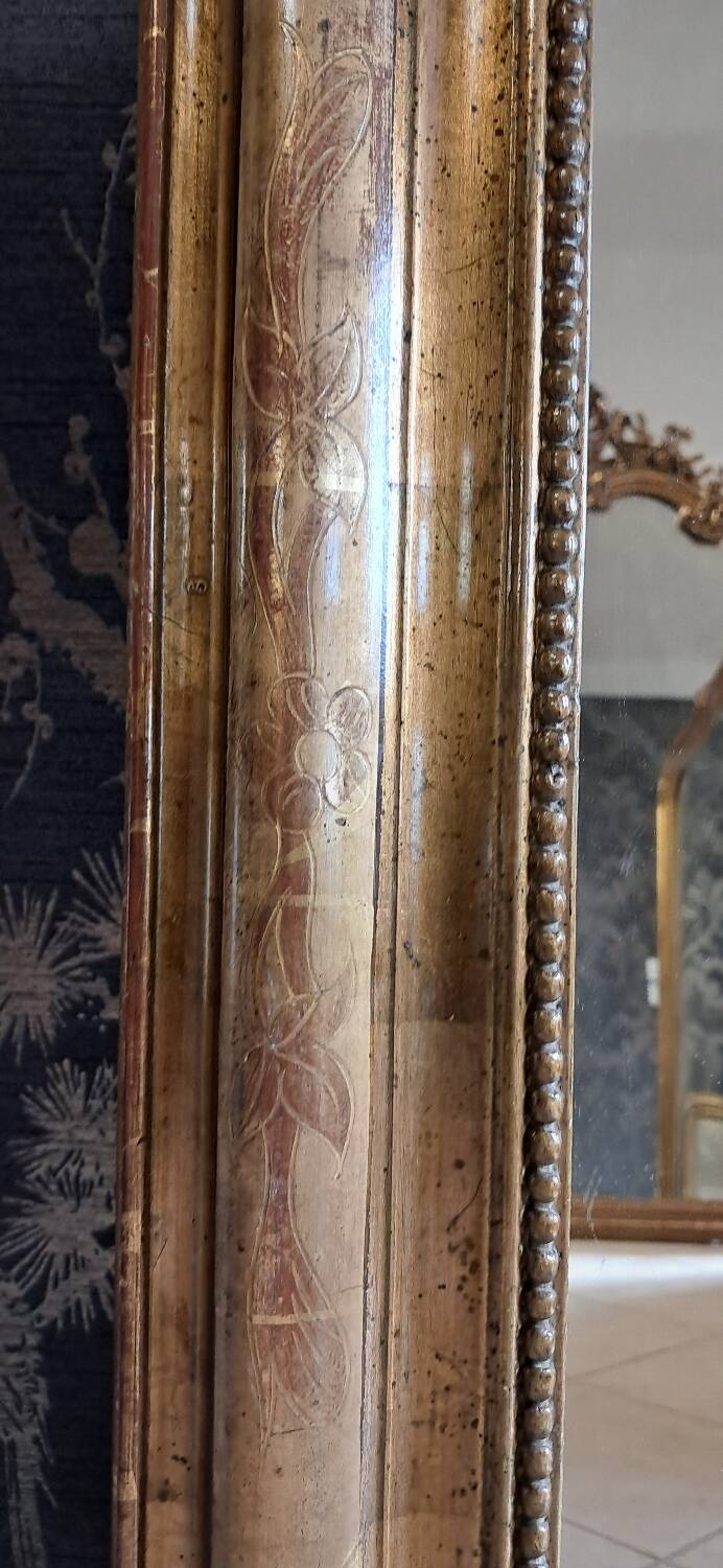 Louis Philippe period mirror 79 x 60