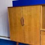 Highboard, living room furniture teak 60s vintage Danish
