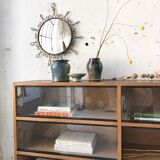Brass witch mirror