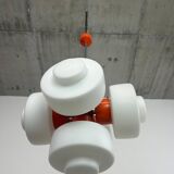 Orange lustre model 81501 by Josef Hurka for Napako