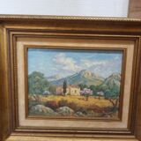 Mountain landscape painting