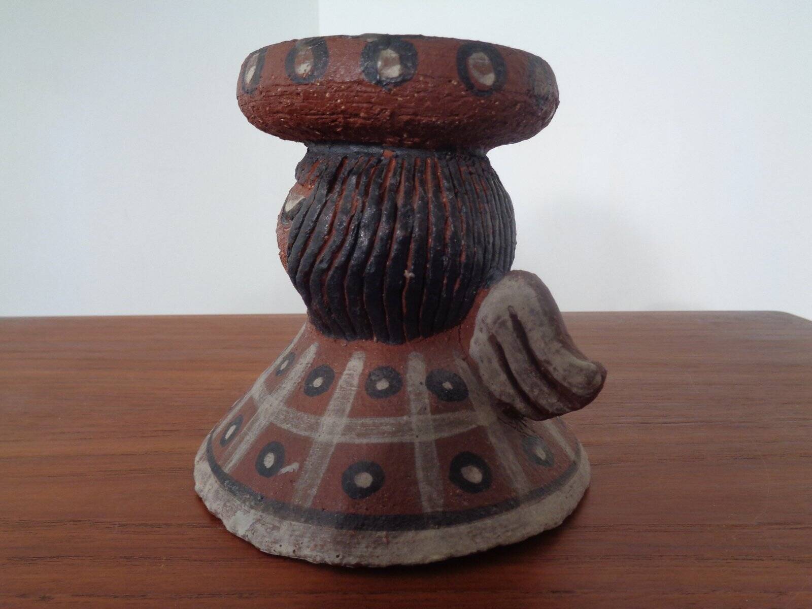 Mid-Century Ceramic Angel Candleholder by Gerhard Liebenthron, 1970s