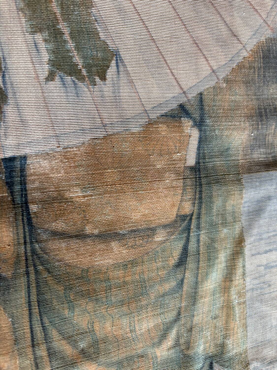 Ancient Japanese tapestry – Yūzen velvet Birodo
