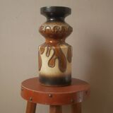 Vintage ceramic vase German ceramic country decoration Scandinavian design handmade
