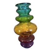 Multicoloured vase