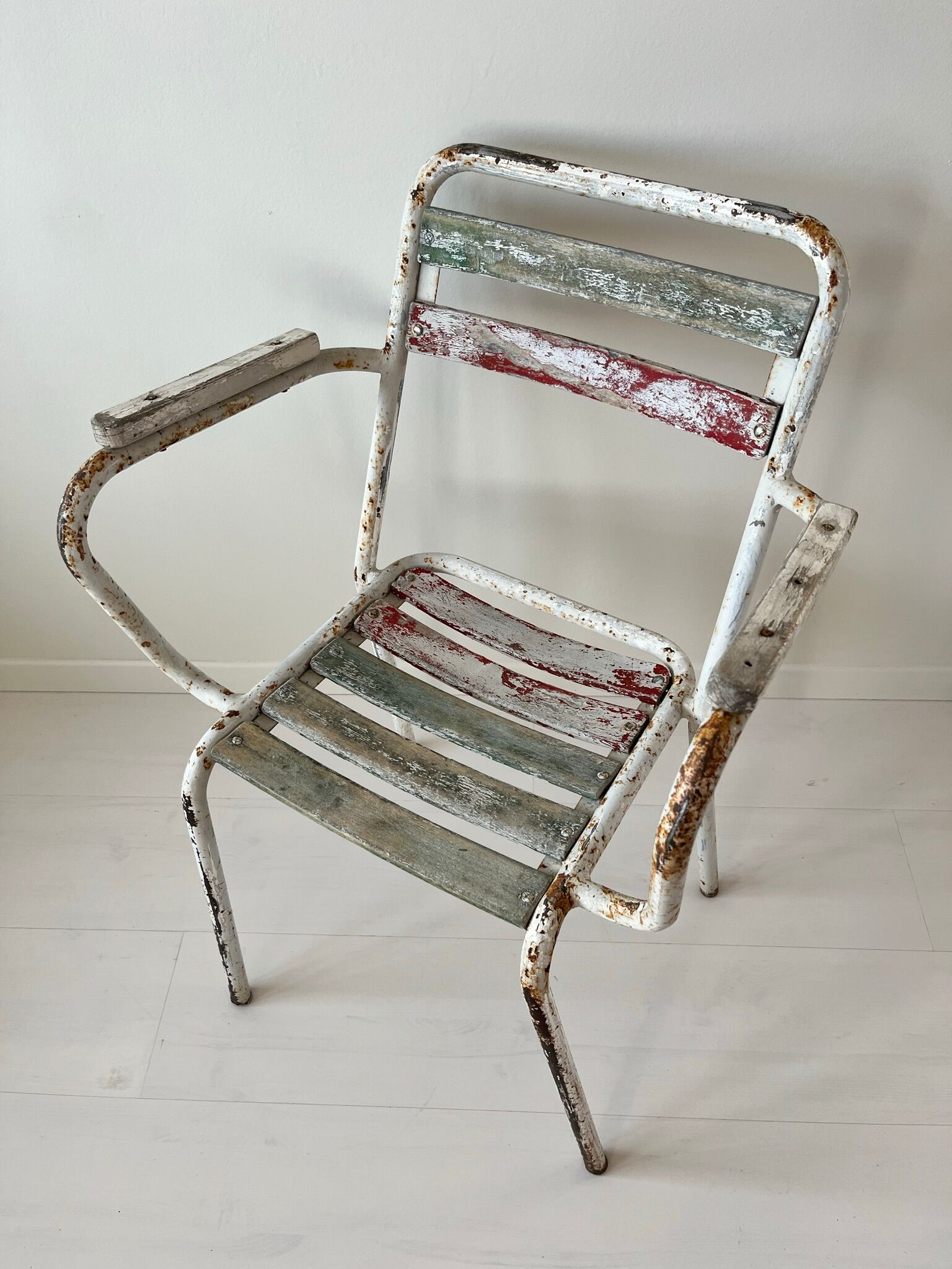 Vintage garden armchair
