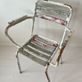 Vintage garden armchair