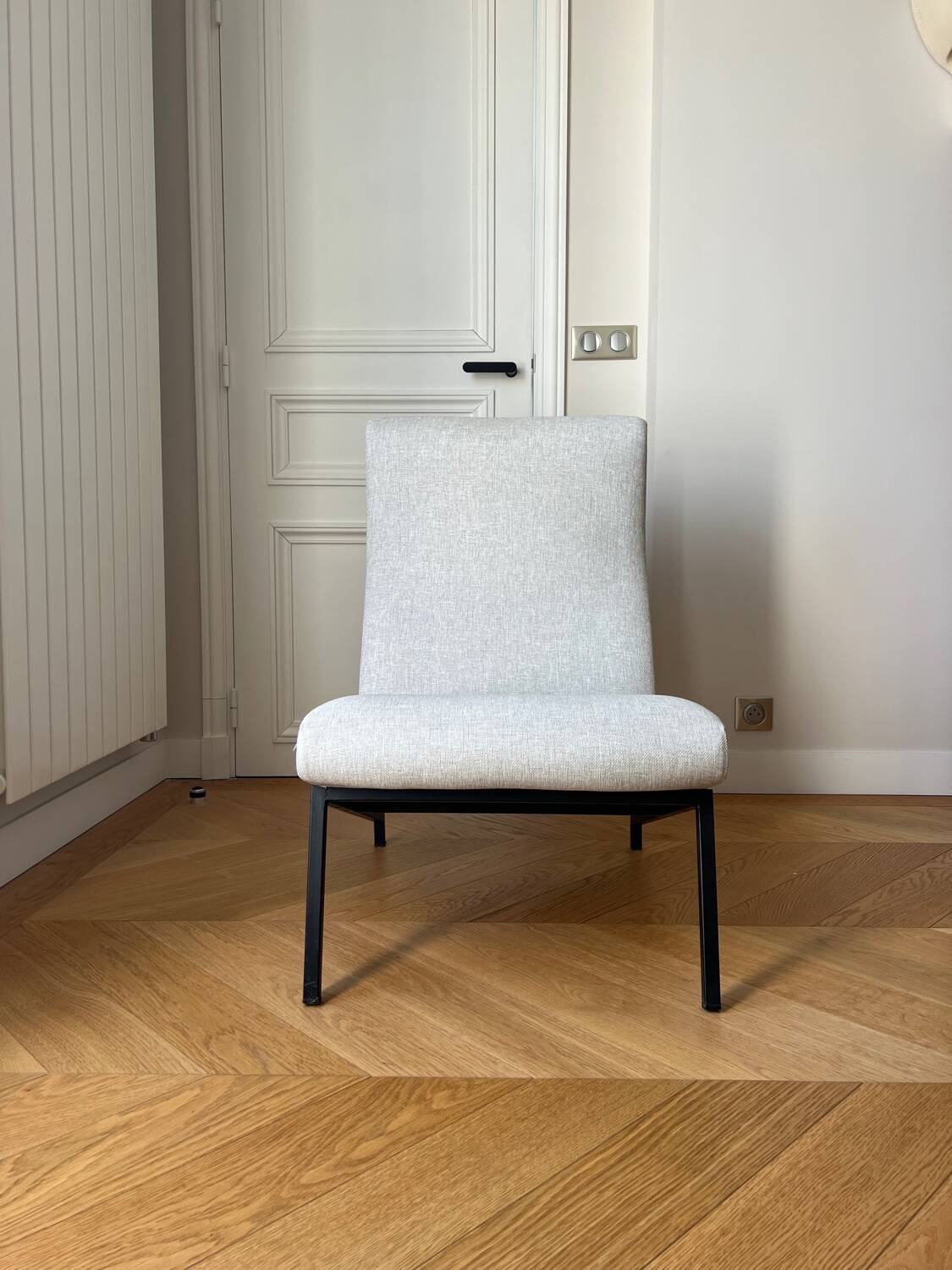 Pair of Pierre Guariche armchairs