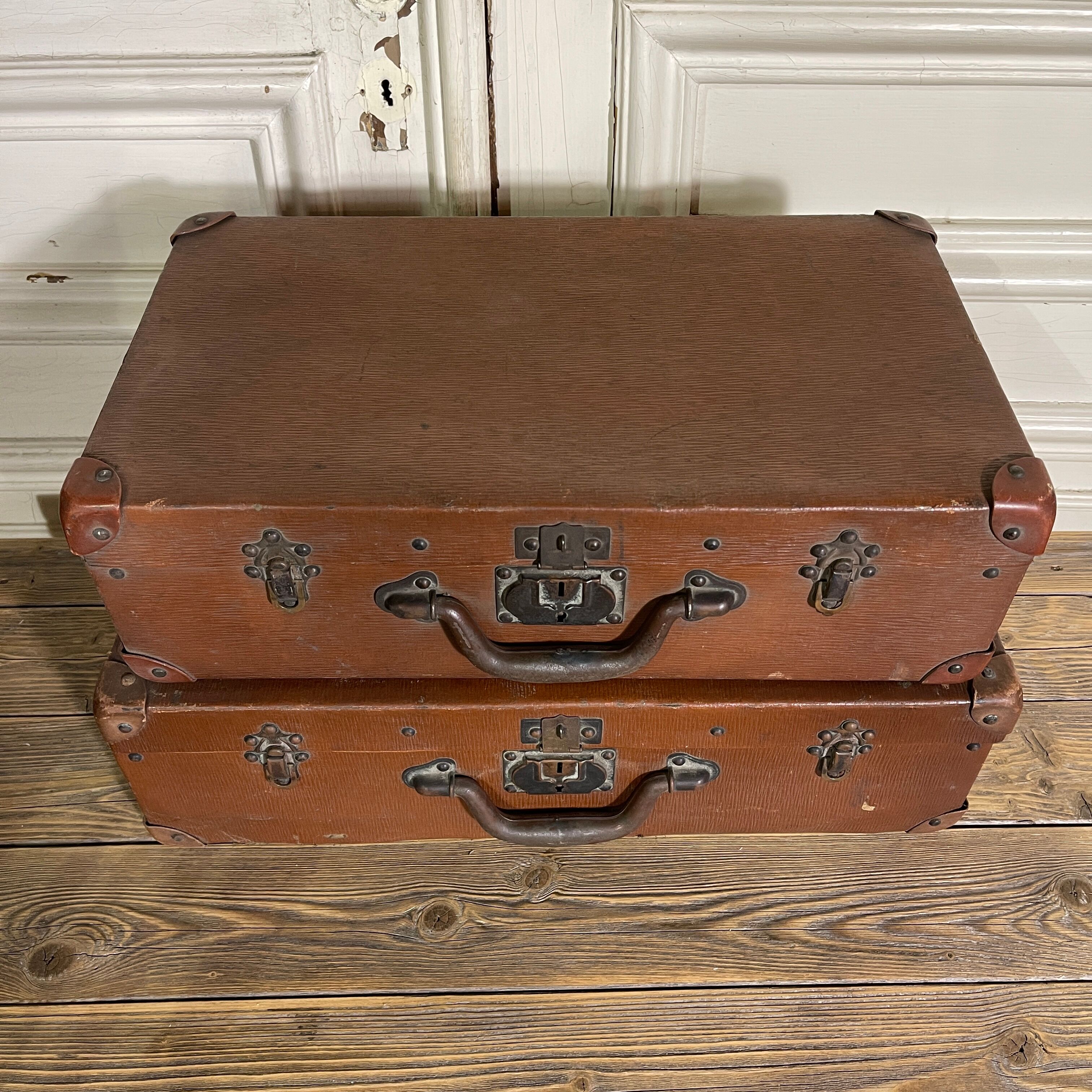Lot 2 valises vintage