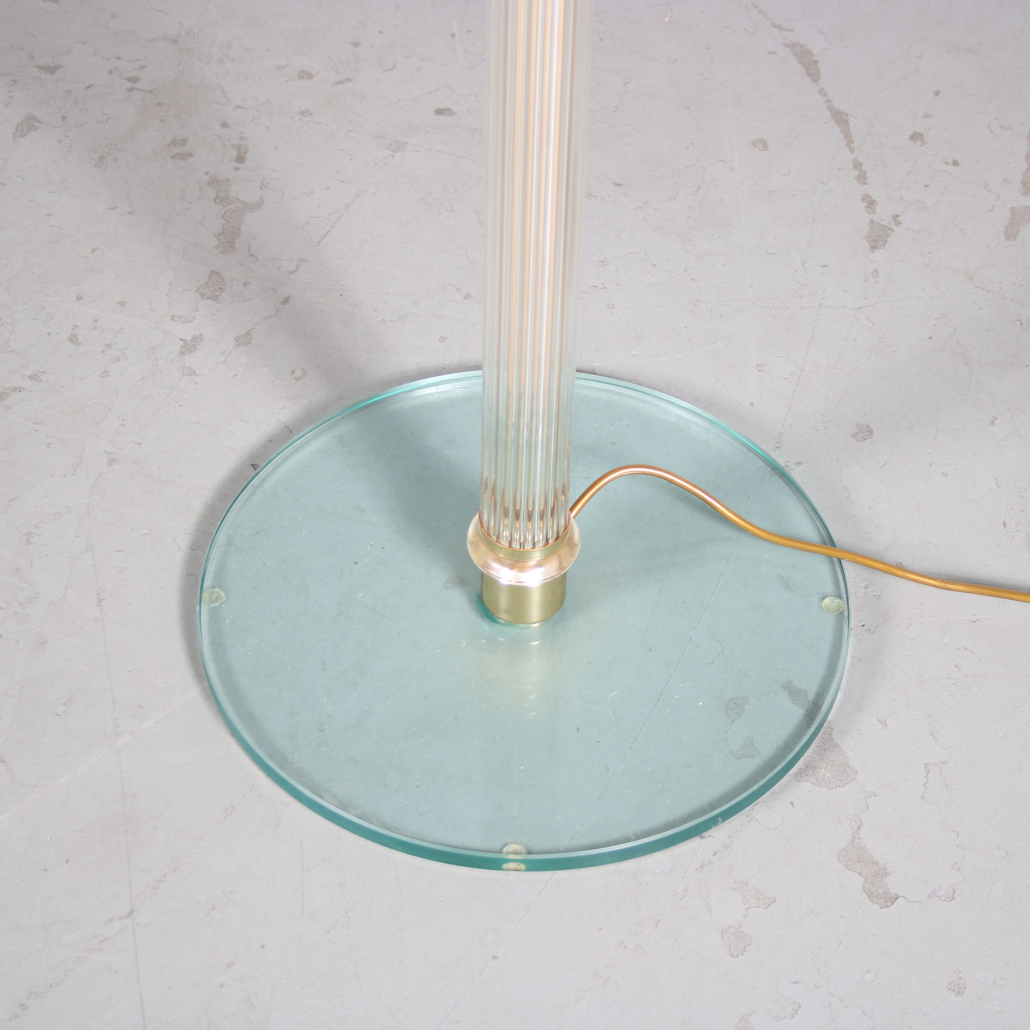 1970s Art Deco uplighter floor lamp from Italy