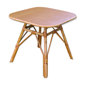 table basse en rotin