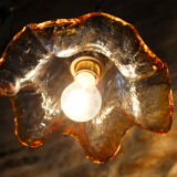 Tulip suspension in Murano glass 70s
