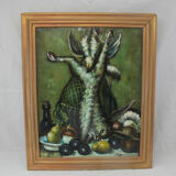 Still life, oil on canvas signed