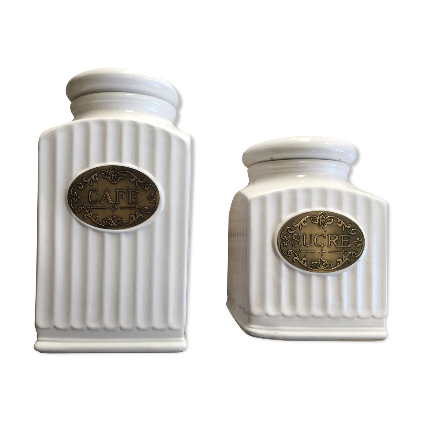 Coffee and sugar pots