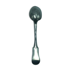 Cuillère à soupe en argent massif