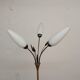 Italian brass and opaline lamppost 60s