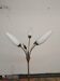 Italian brass and opaline lamppost 60s
