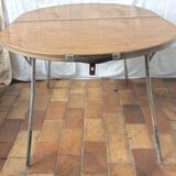 Vintage oval camping table