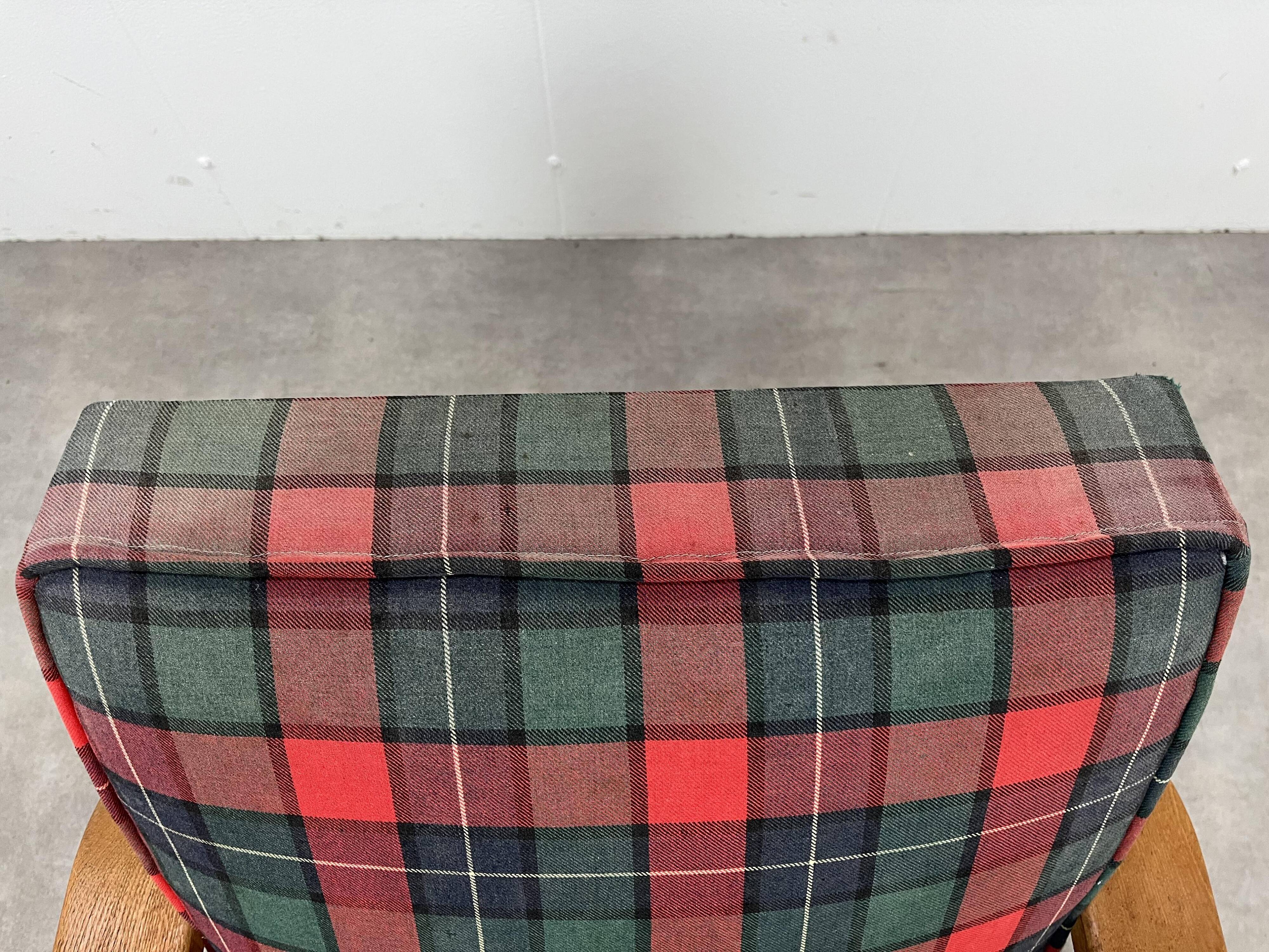 Art Deco wooden armchair from the 1930s