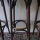 Ensemble de 4 chaises de bar vintage, 1960