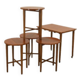 Nesting tables Poul Hundevad vintage mid century