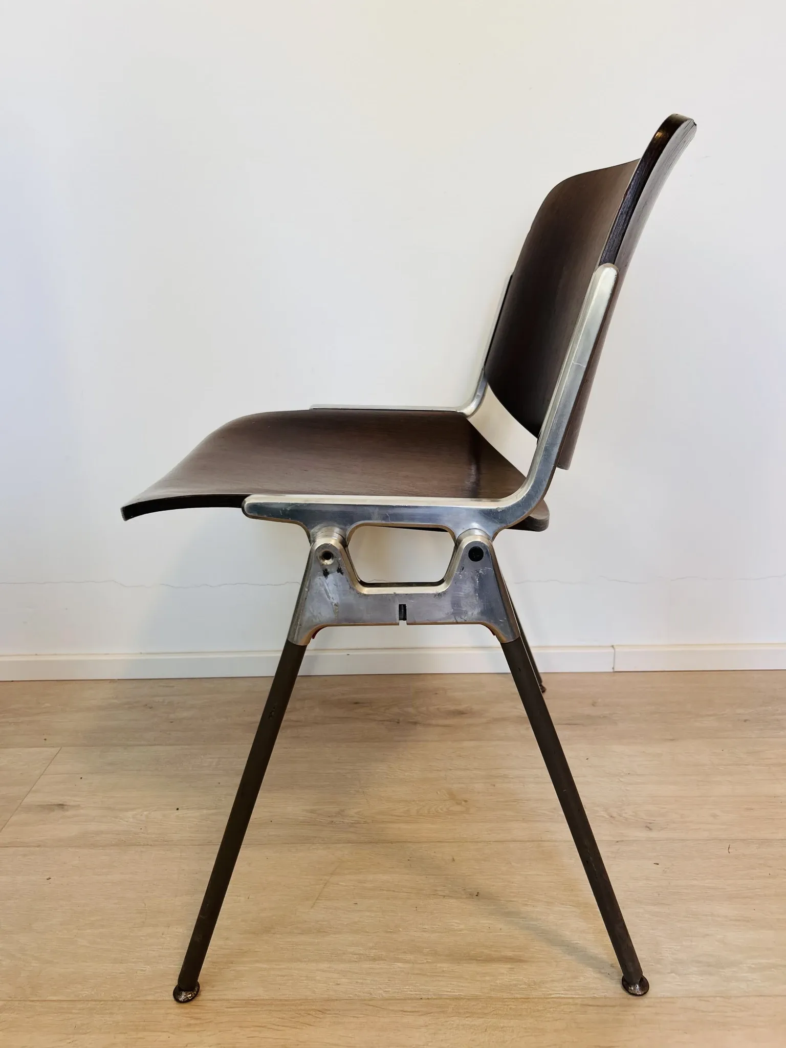 Vintage Side Chair by Giancarlo Piretti for Castelli, Italy1970’s