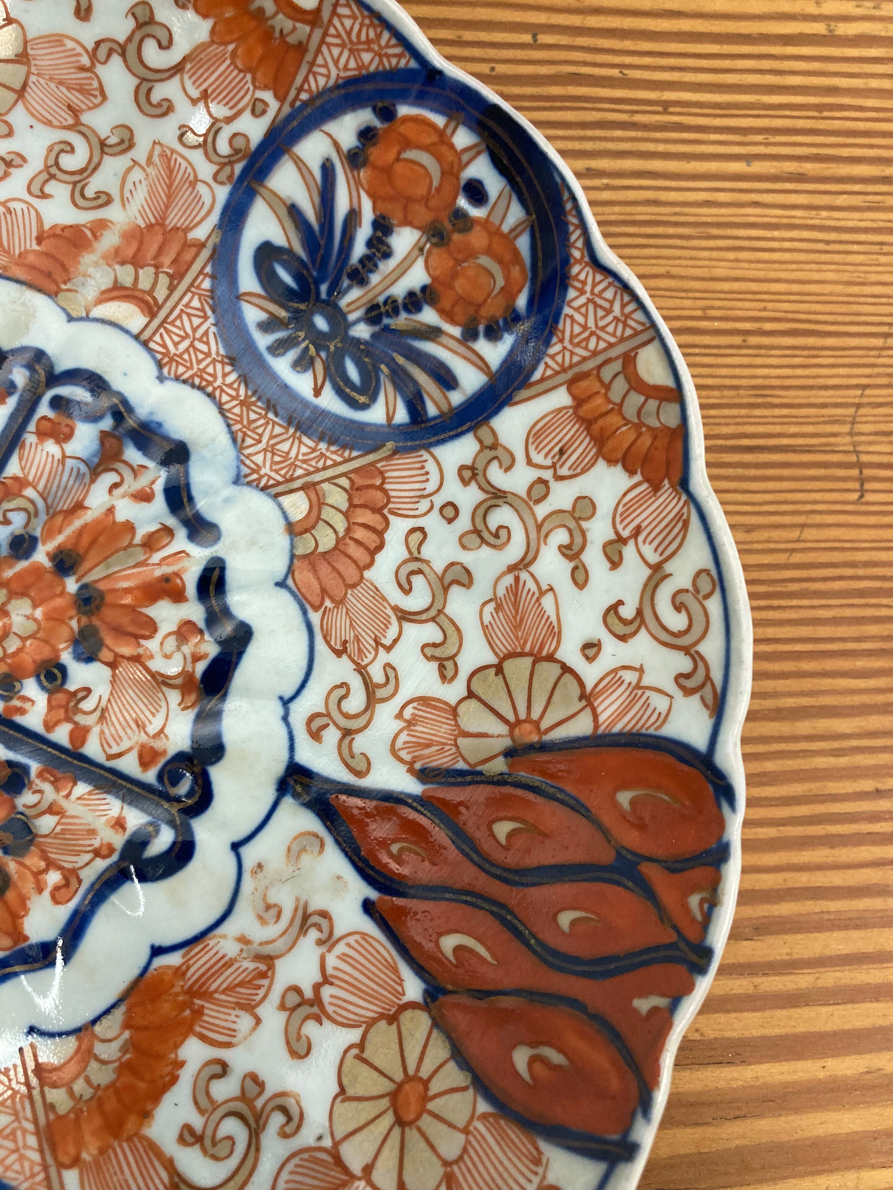 Plate Imari Japan Ancient