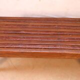 Old Burmese teak bench