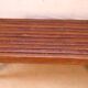 Old Burmese teak bench