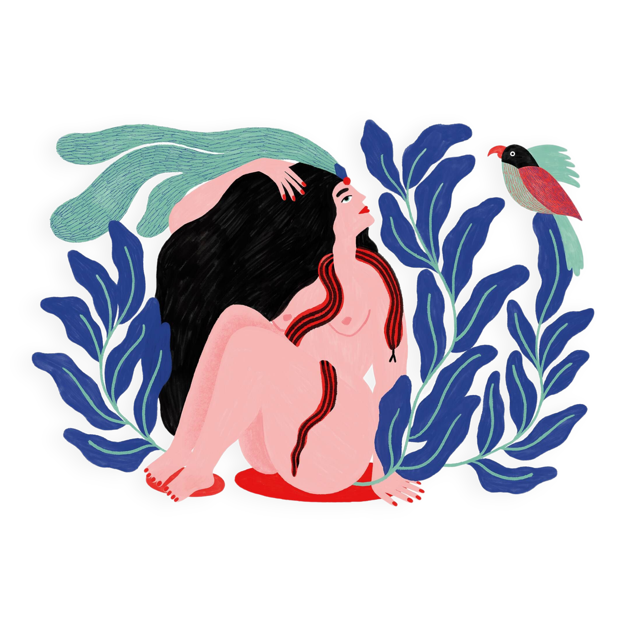 Jungle - a3 illustration