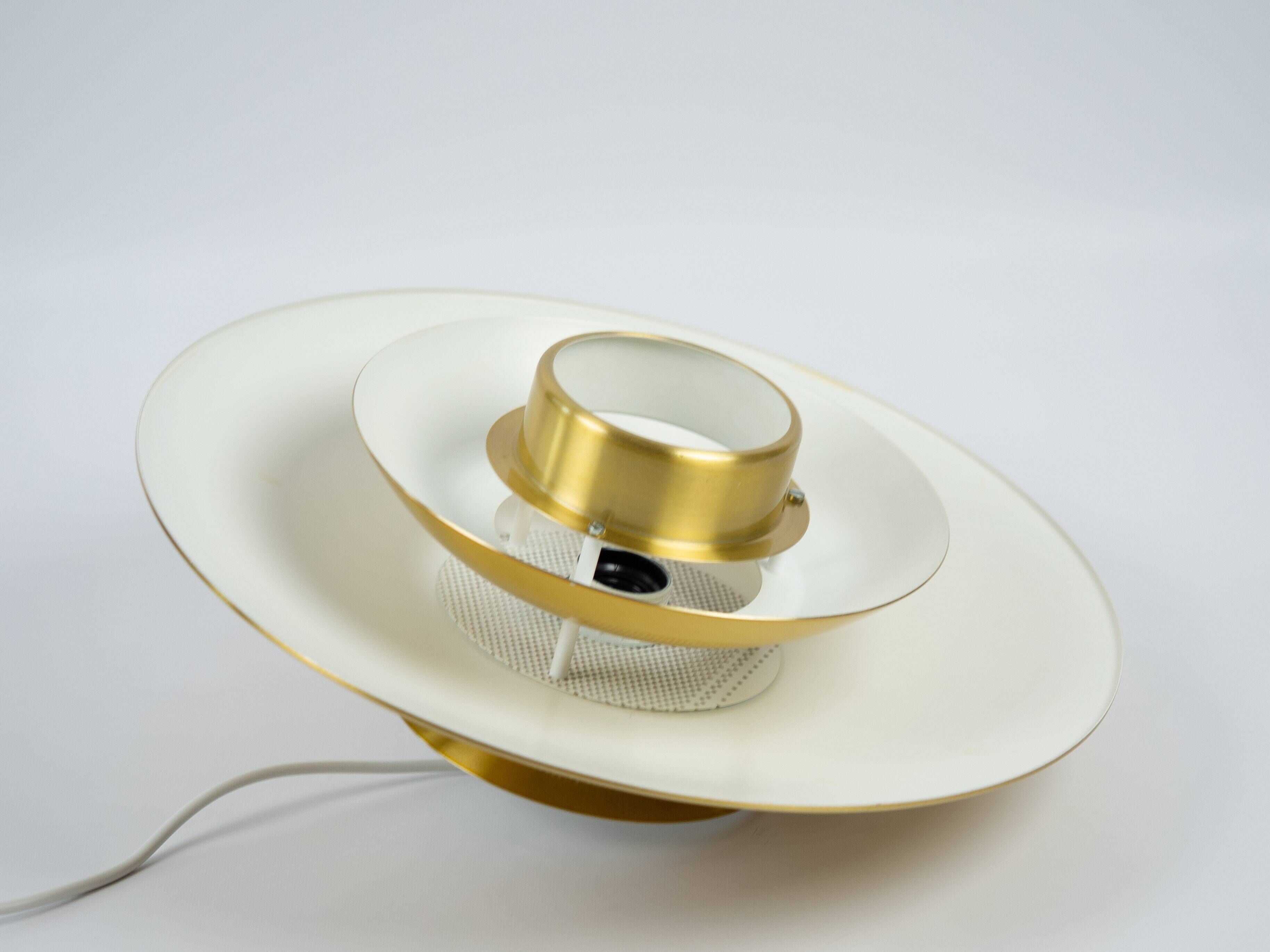 Danish vintage Roma2 pendant lamp by Junge, 1980s