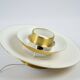 Danish vintage Roma2 pendant lamp by Junge, 1980s