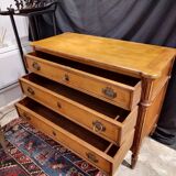 Chest of drawers 3 drawers Louis XVI style