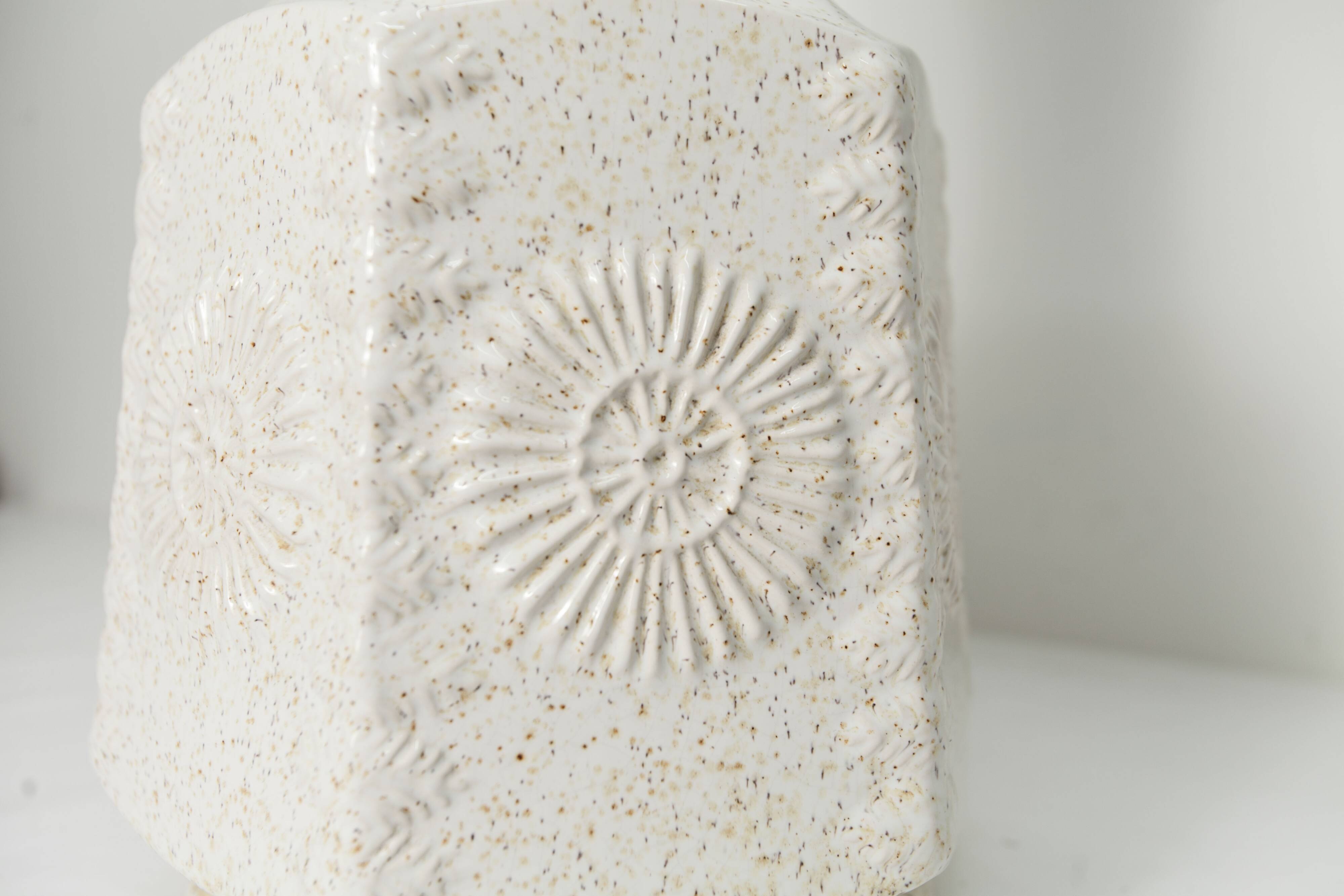 Grand vase céramique 1960 allemand 50cm