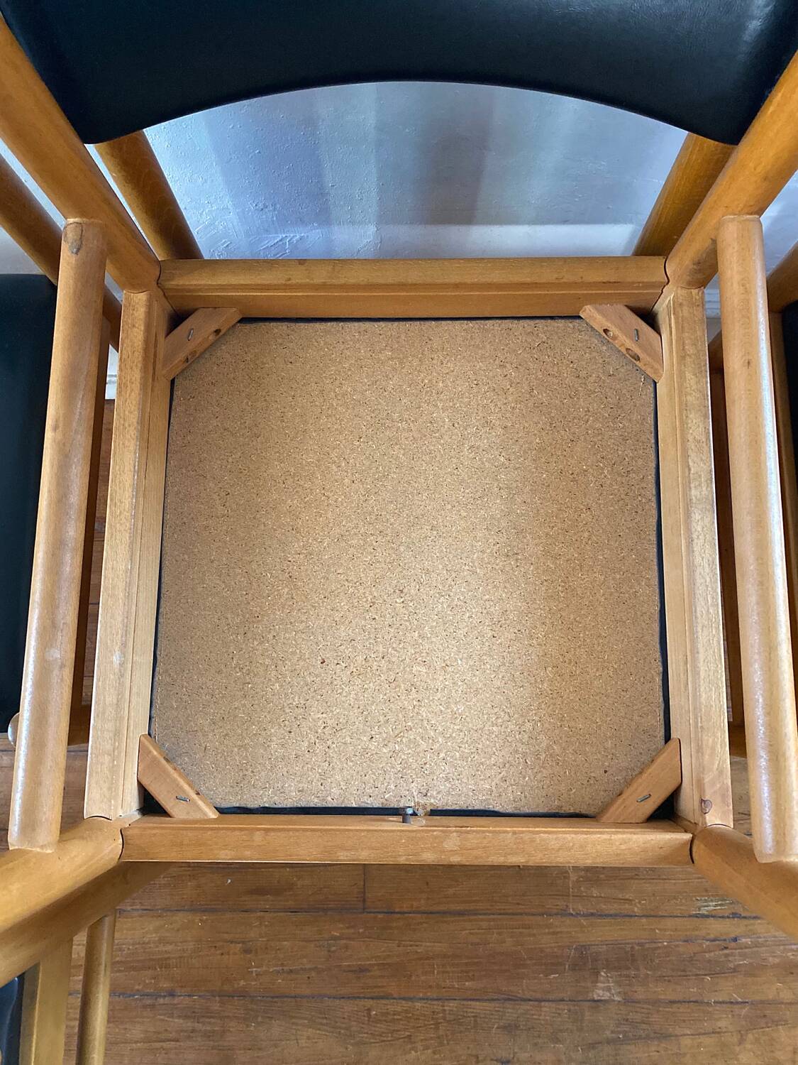 Set of six vintage Scandinavian chairs