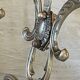 Italian bronze magazine rack