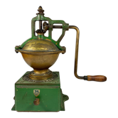 Moulin à café de comptoir Peugeot Frères début XXème siècle en fonte et bois modèle A2