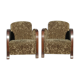 Pair of chairs art deco