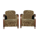 Pair of chairs art deco