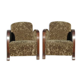 Pair of chairs art deco