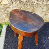 Brutalist tripod stool 1960