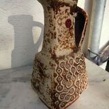 Vase jug bay vest germany style fat lava 1960