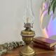 Vintage golden lamp